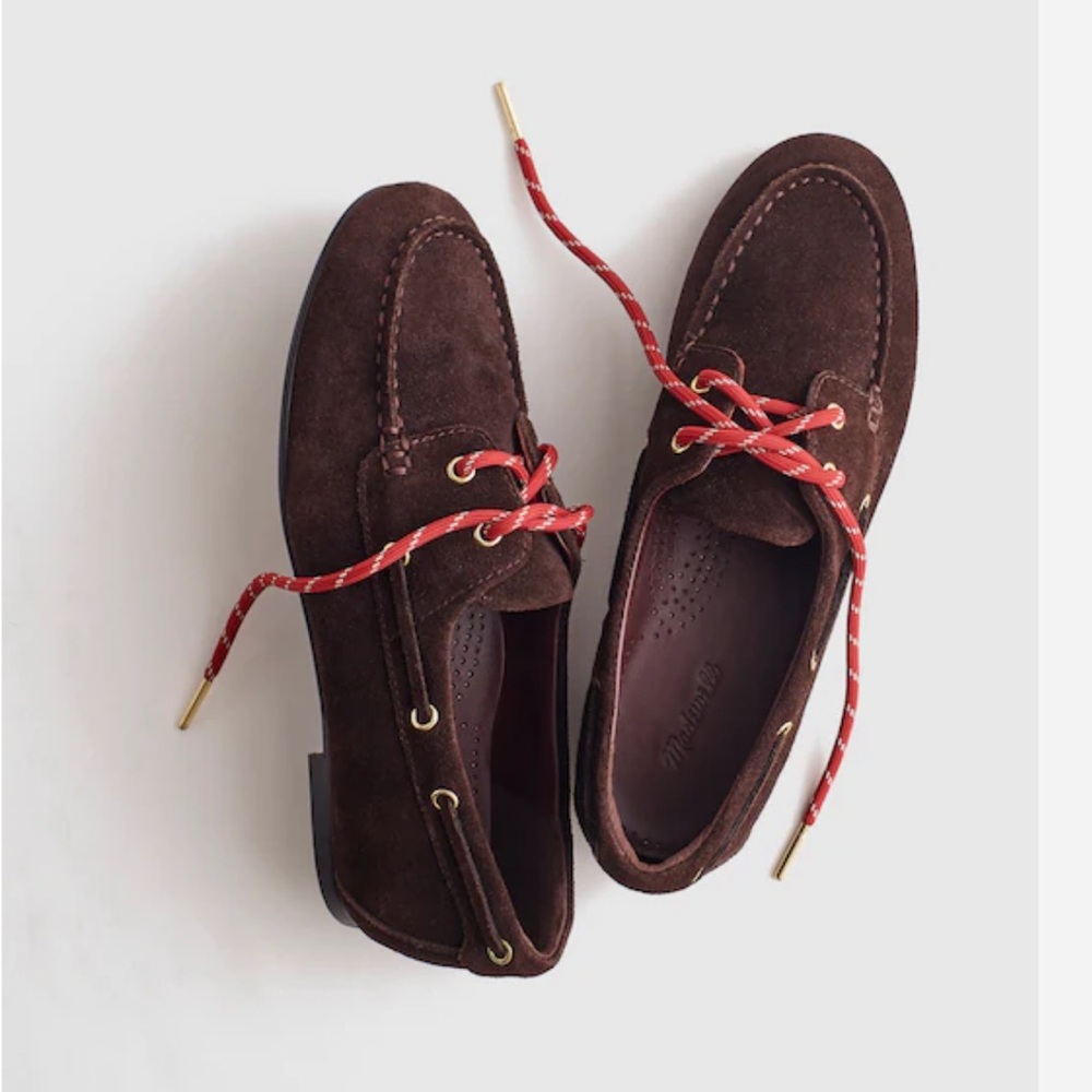Madewell Jamie Boat Shoes size 7.5